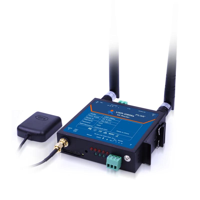 USR-G806s-G ۷ι   4G LTE ,  OPENVPN RS485  Ʈ, 1 * WAN/LAN,1 * LAN GPS 